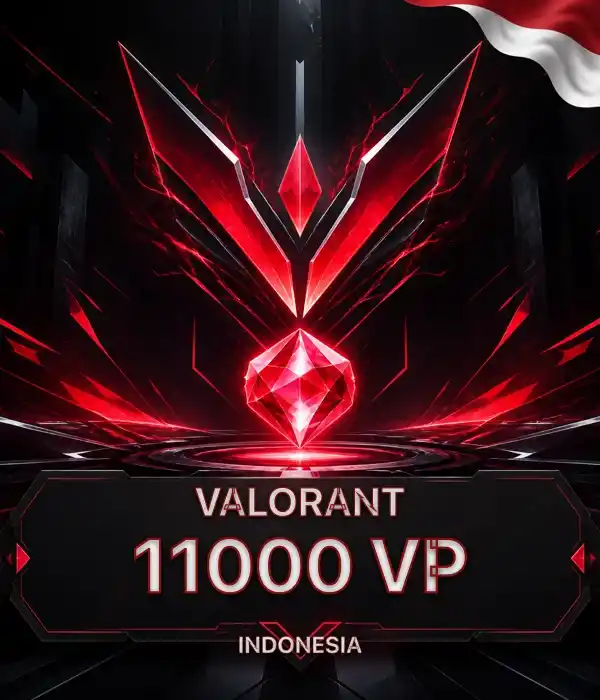Valorant 11000 VP - إندونيسيا