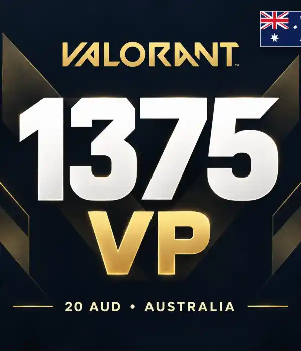 Valorant AUD 20 - 1375 VP