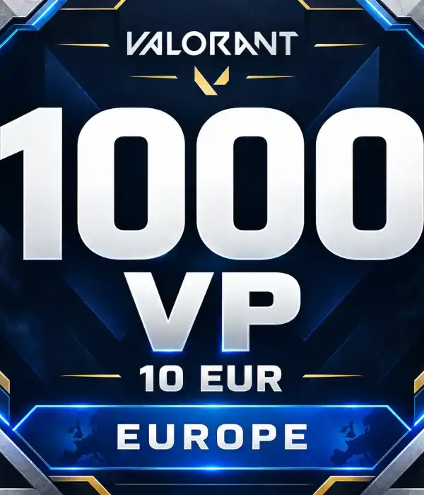 Valorant EU 10 EUR - 1000VP