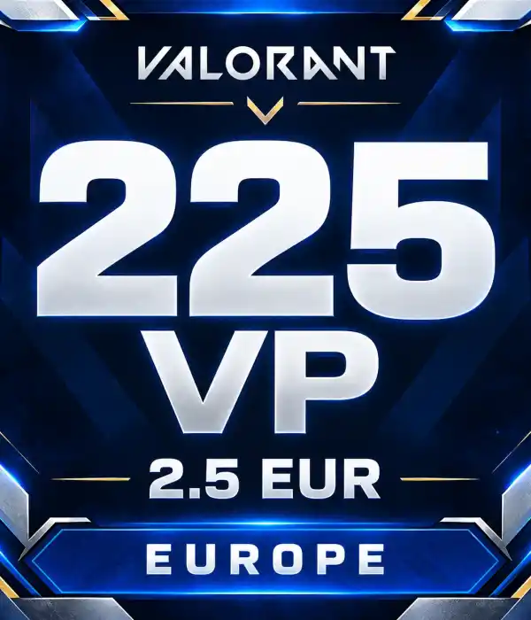 Valorant EU 2.5 EUR - 225VP