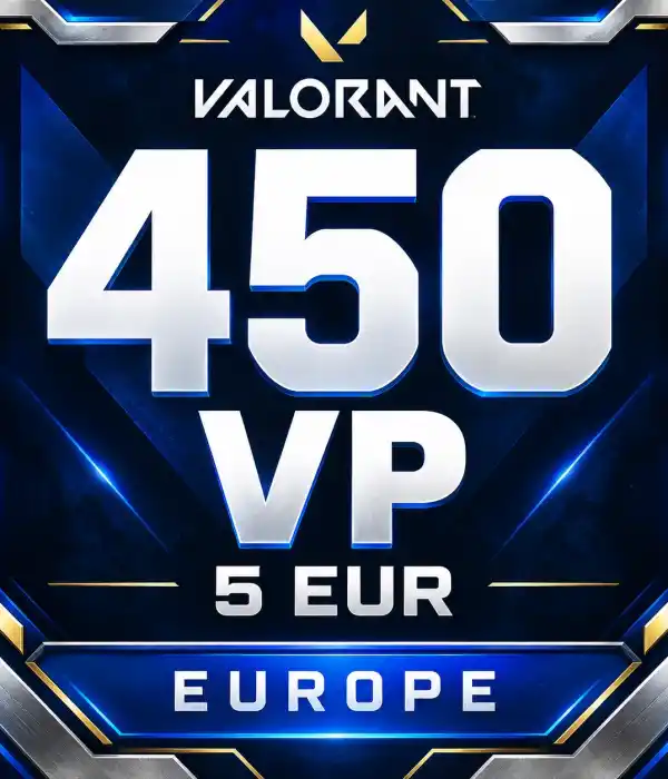 Valorant EU 5 EUR - 450VP