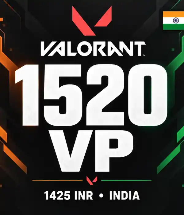 Valorant INR 1425 - 1520 VP