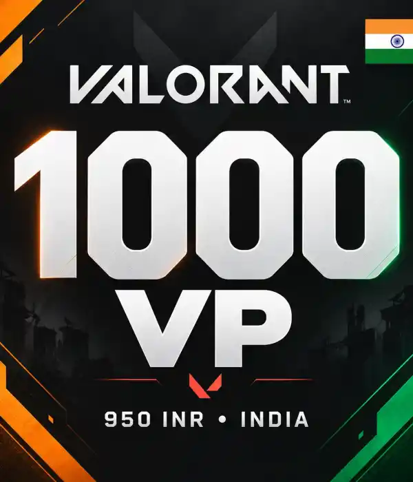 Valorant INR 950 - 1000 VP