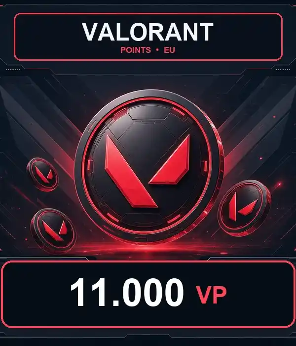 Valorant Points 11000 VP EU