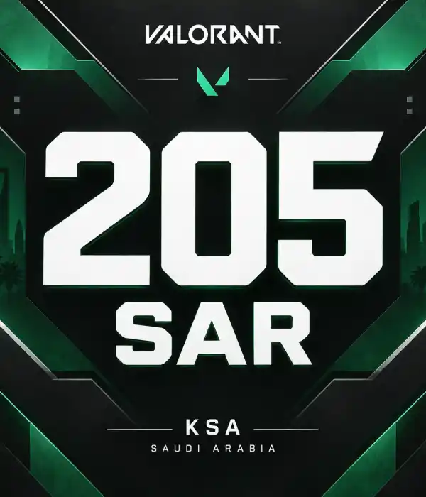 Valorant Points 205 SAR