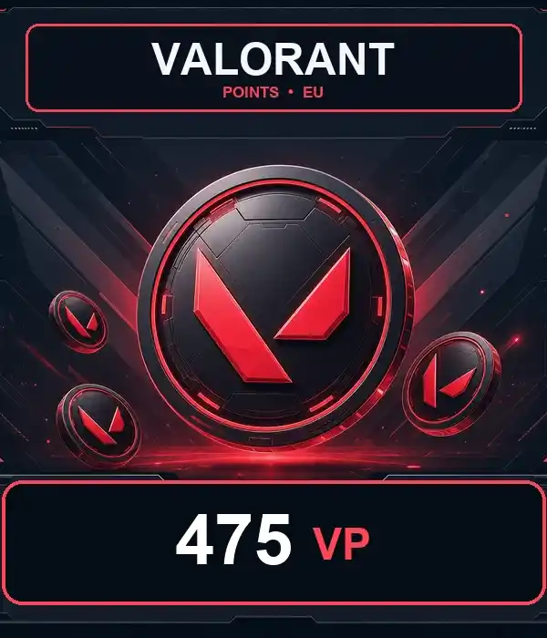 Valorant Points 475 VP EU