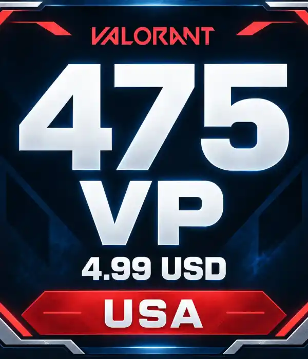 Valorant USA 4.99 USD - 475 VP