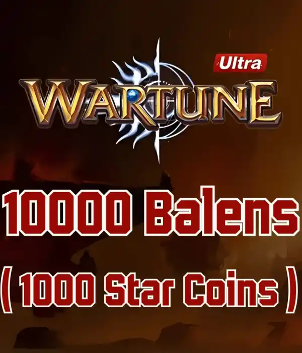 Wartune 10000 Balens (1000 Star Coins)