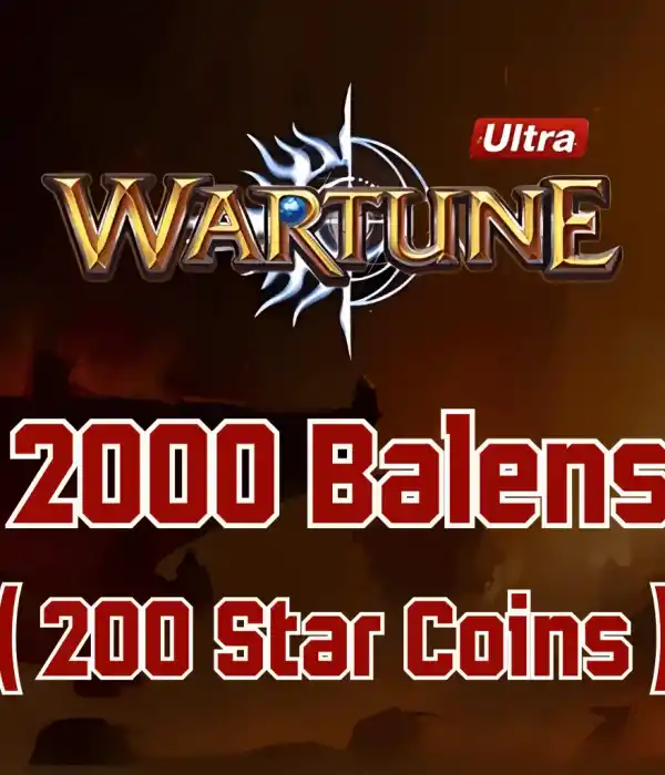 Wartune 2000 Balens ( 200 Star Coins )