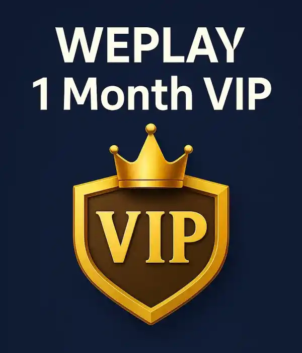 WEPLAY 1 Aylık VIP