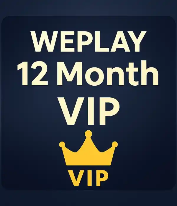 WEPLAY 12 Aylık Vip