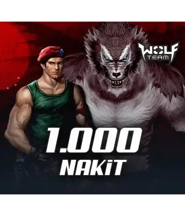Wolfteam 2.750 Joypara y 1000 Efectivo