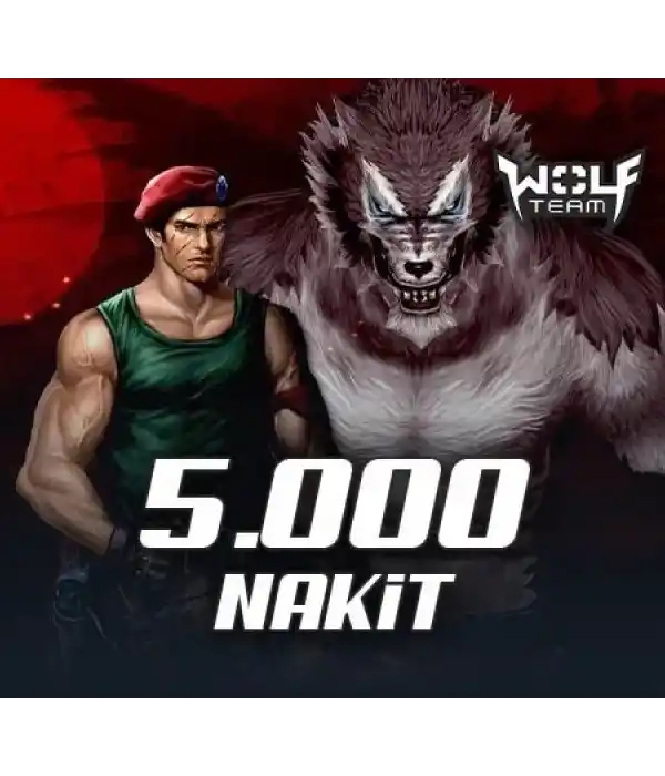 Wolfteam 5.000 Joypara 1875 Nakit