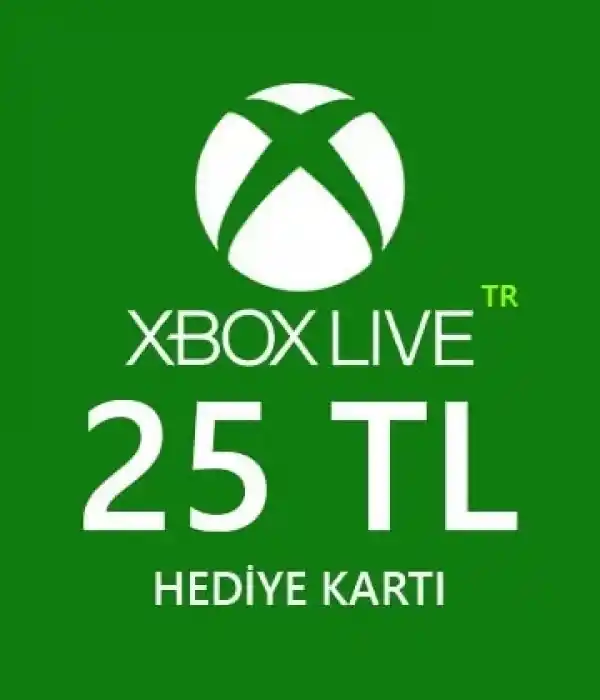 XBox 25 TL Hediye Kart