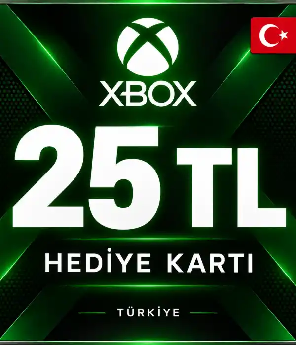 Tarjeta de regalo de Xbox de 25 TL