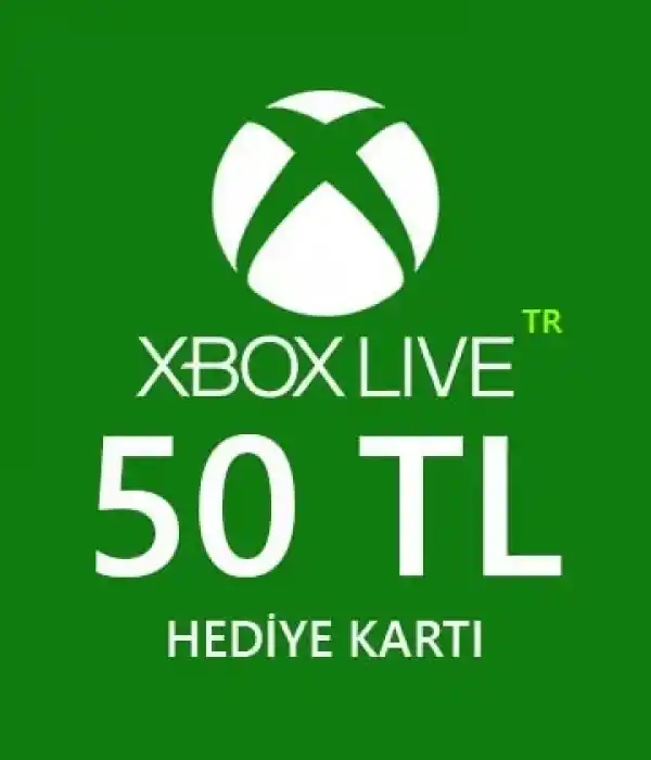 XBox 50 TL Hediye Kart