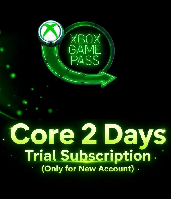 Xbox Game Pass Core 2 Days Trial Subscription (Only for New Account)