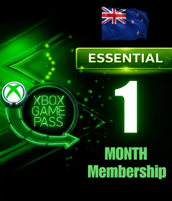 Xbox Game Pass Essential 1 Month Membership (NZ)