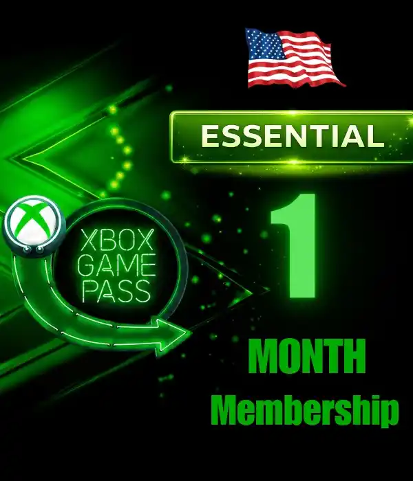 Xbox Game Pass Essential 1 Month Membership (US)