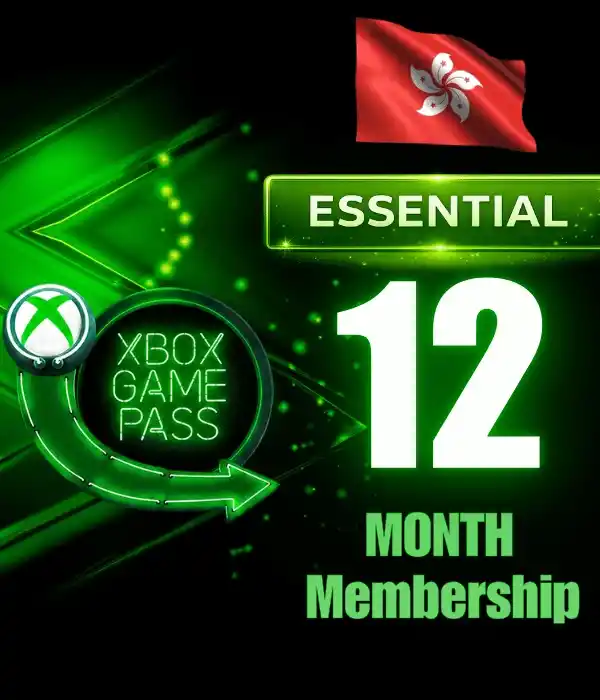 Xbox Game Pass Essential 12 Month Membership (HK)