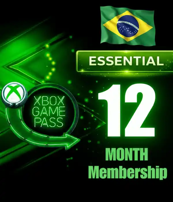 Xbox Game Pass Essential 12 Months Membership (BR)