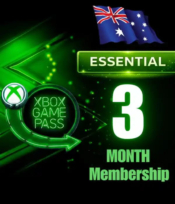 Xbox Game Pass Essential 3 Months Membership (AU)
