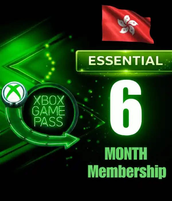 Xbox Game Pass Essential 6 Month Membership (HK)