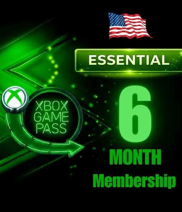 Xbox Game Pass Essential 6 Months Membership (US)