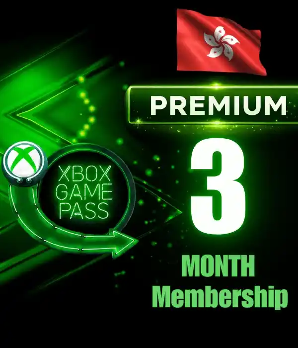 Xbox Game Pass Premium 3 Month Membership (HK)