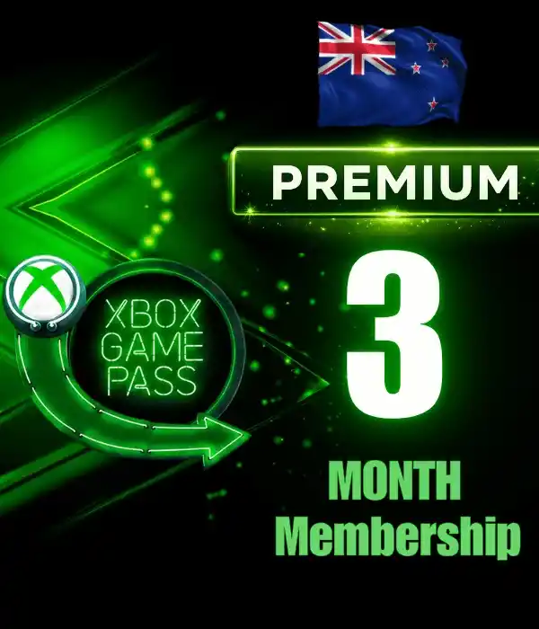 Xbox Game Pass Premium 3 Months Membership (NZ)