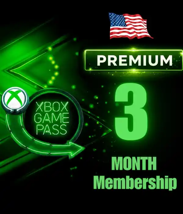 Xbox Game Pass Premium 3 Months Membership (US)
