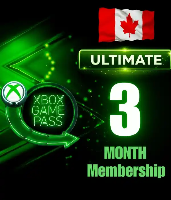 Xbox Game Pass Ultimate 3 Months Membership (CA)