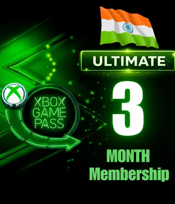 Xbox Game Pass Ultimate 3 Months Membership (IN)