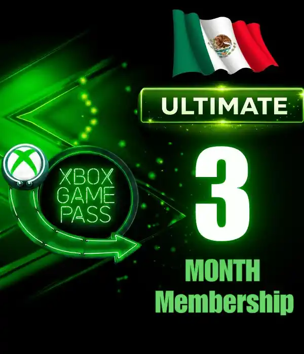 Xbox Game Pass Ultimate 3 Months Membership (MX)