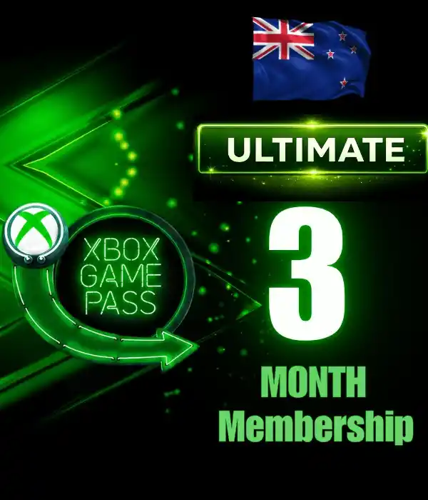 Xbox Game Pass Ultimate 3 Months Membership (NZ)