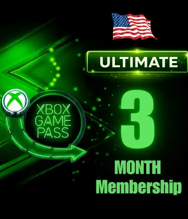 Xbox Game Pass Ultimate 3 Months Membership (US)