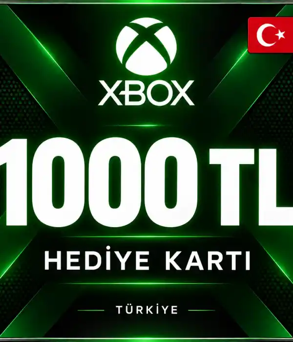 Tarjeta de regalo Xbox 1000 TL