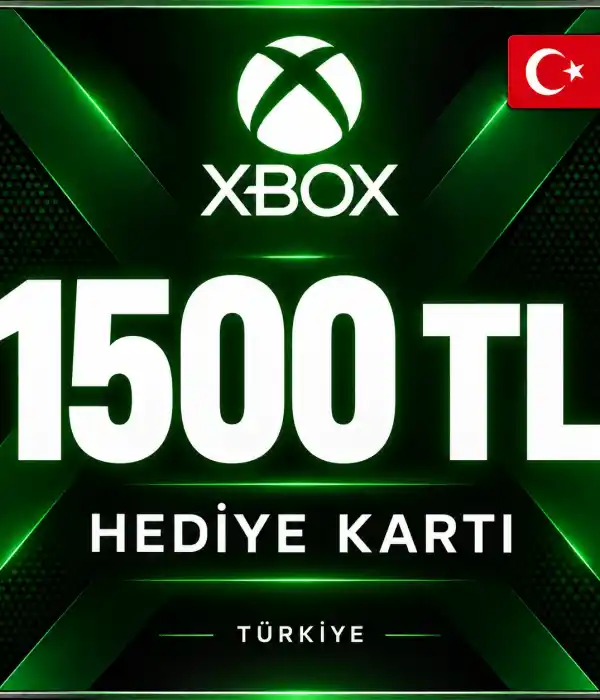 Tarjeta de regalo Xbox 1500 TL