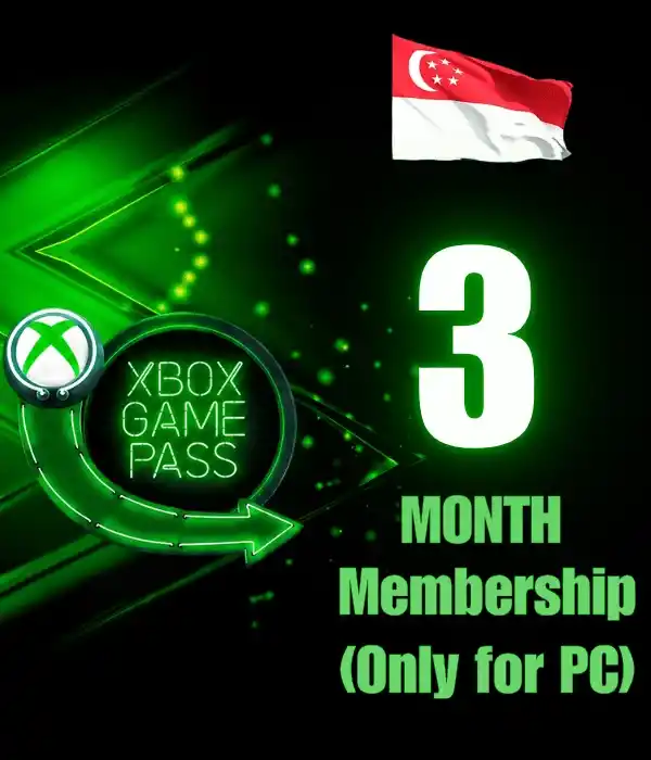 Xbox PC Game Pass 3 month SG (Only for PC)