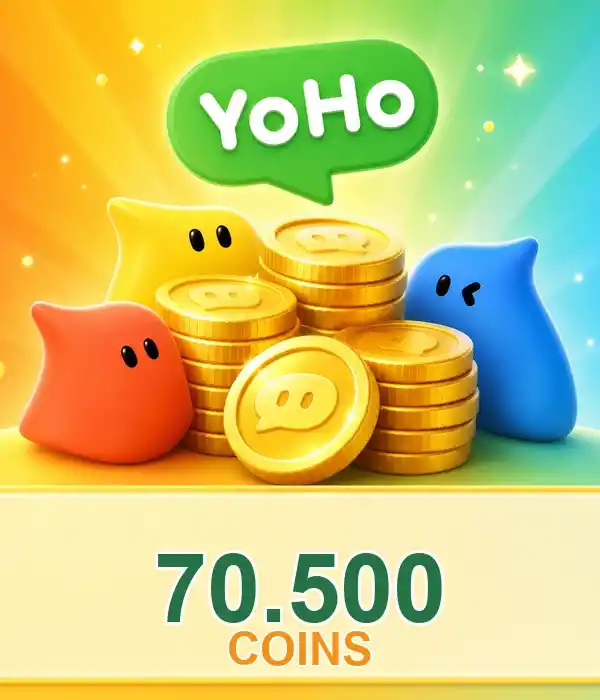 YoHo Coins 70500 Coins