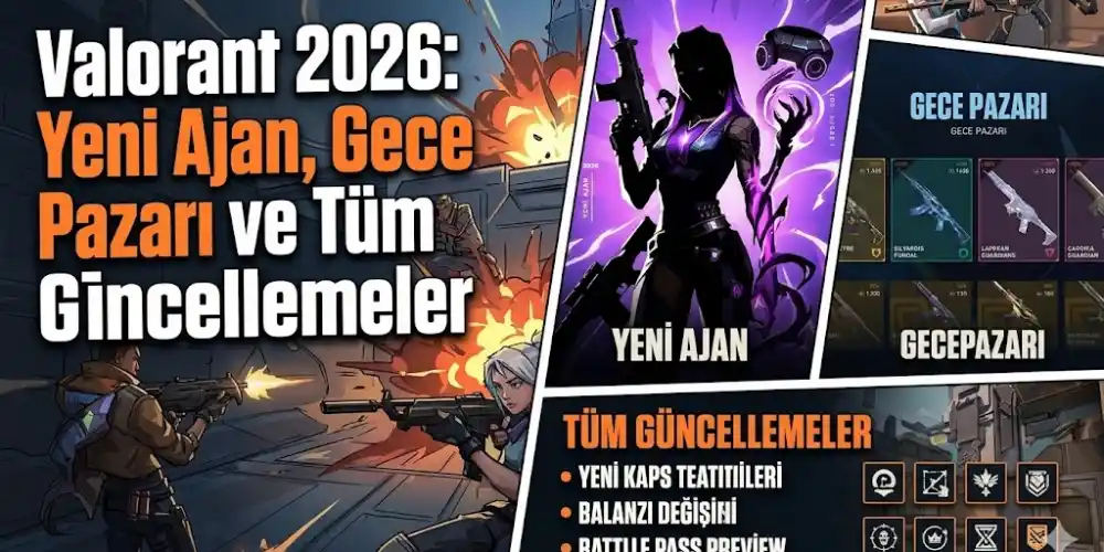 Valorant 2026: Yeni Ajan, Gece Pazarı ve Tüm Güncellemeler