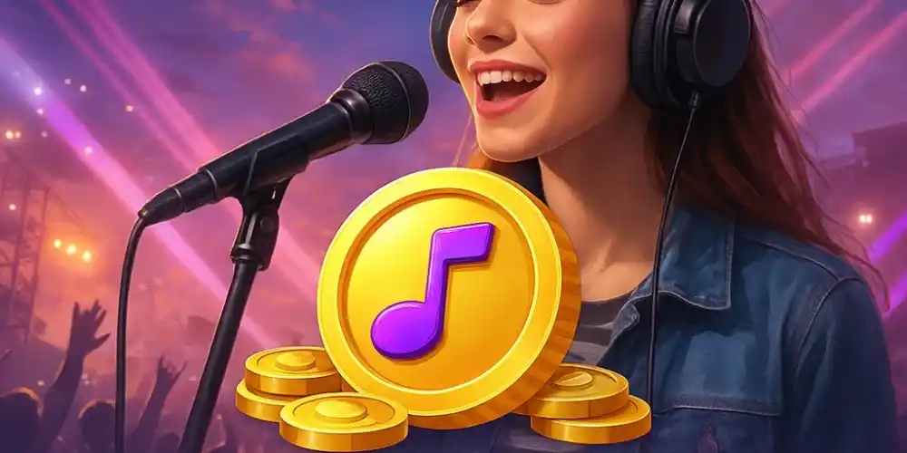 Tritt mit StarMaker Coins in Musikbühnen hervor!
