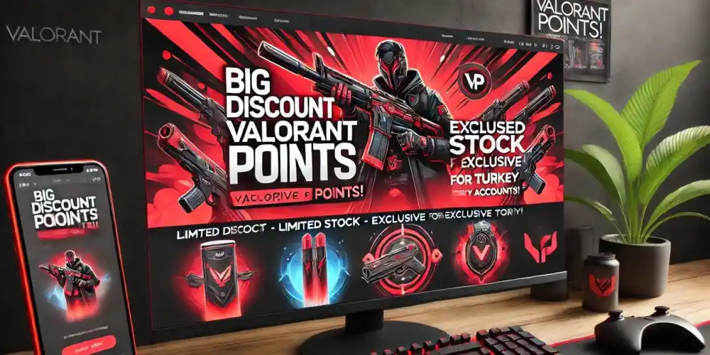 Großer Rabatt auf Valorant Points-Produkte, solange der Vorrat reicht!