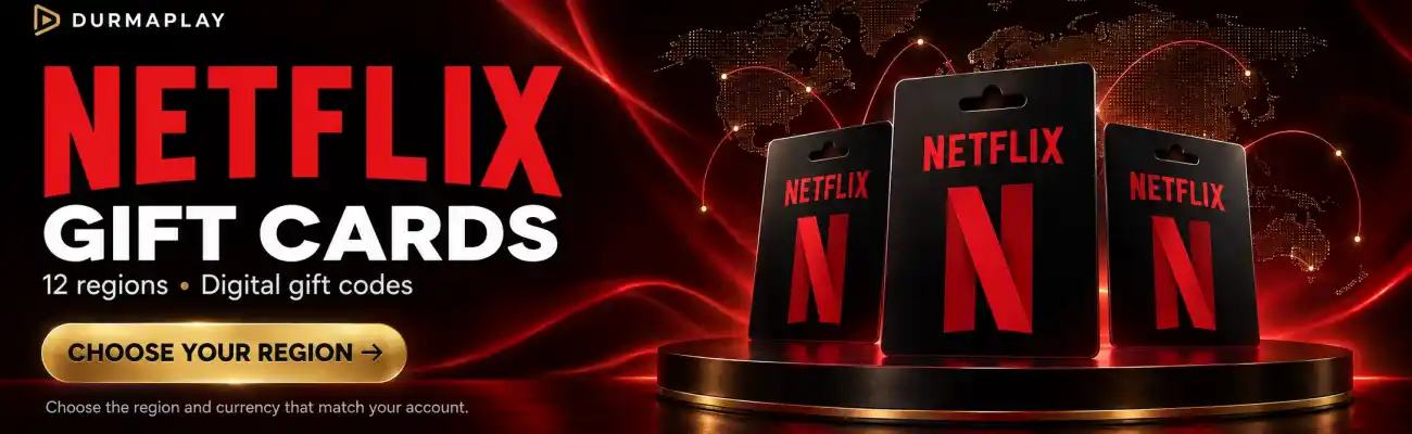 Netflix Gift Cards – Choose Your Region