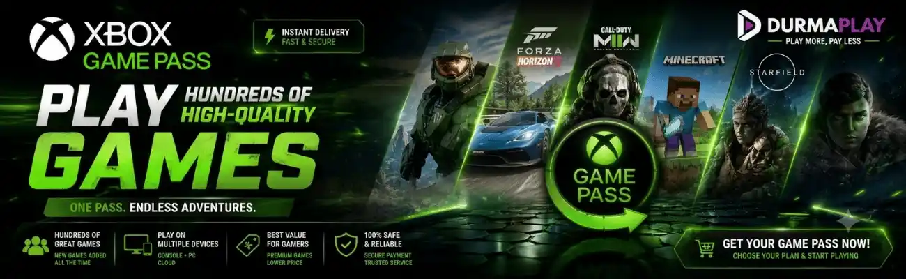 Xbox Game Pass – Yüzlerce Oyuna Tek Üyelikle Eriş!