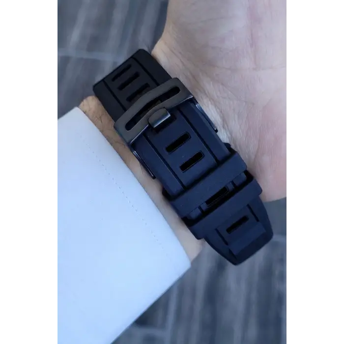 Daniel Klein DKISTE1047 Siyah Renk Pusulalı Barometreli Hediye Paketli Android/ios Uyumlu Akıllı Saat