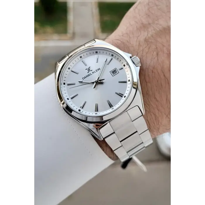 Daniel Klein DKISTE1454 Gümüş Renk Erkek Kol Saati