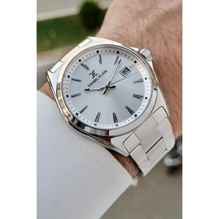 Daniel Klein DKISTE1454 Gümüş Renk Erkek Kol Saati