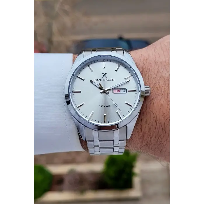 Daniel Klein DKISTE1576 Gümüş Renk 43 mm Erkek Kol Saati