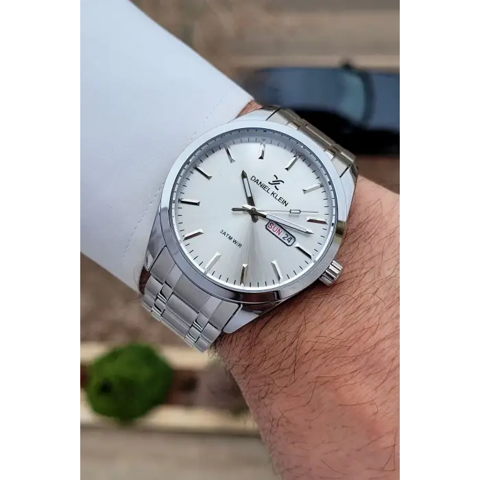 Daniel Klein DKISTE1576 Gümüş Renk 43 mm Erkek Kol Saati